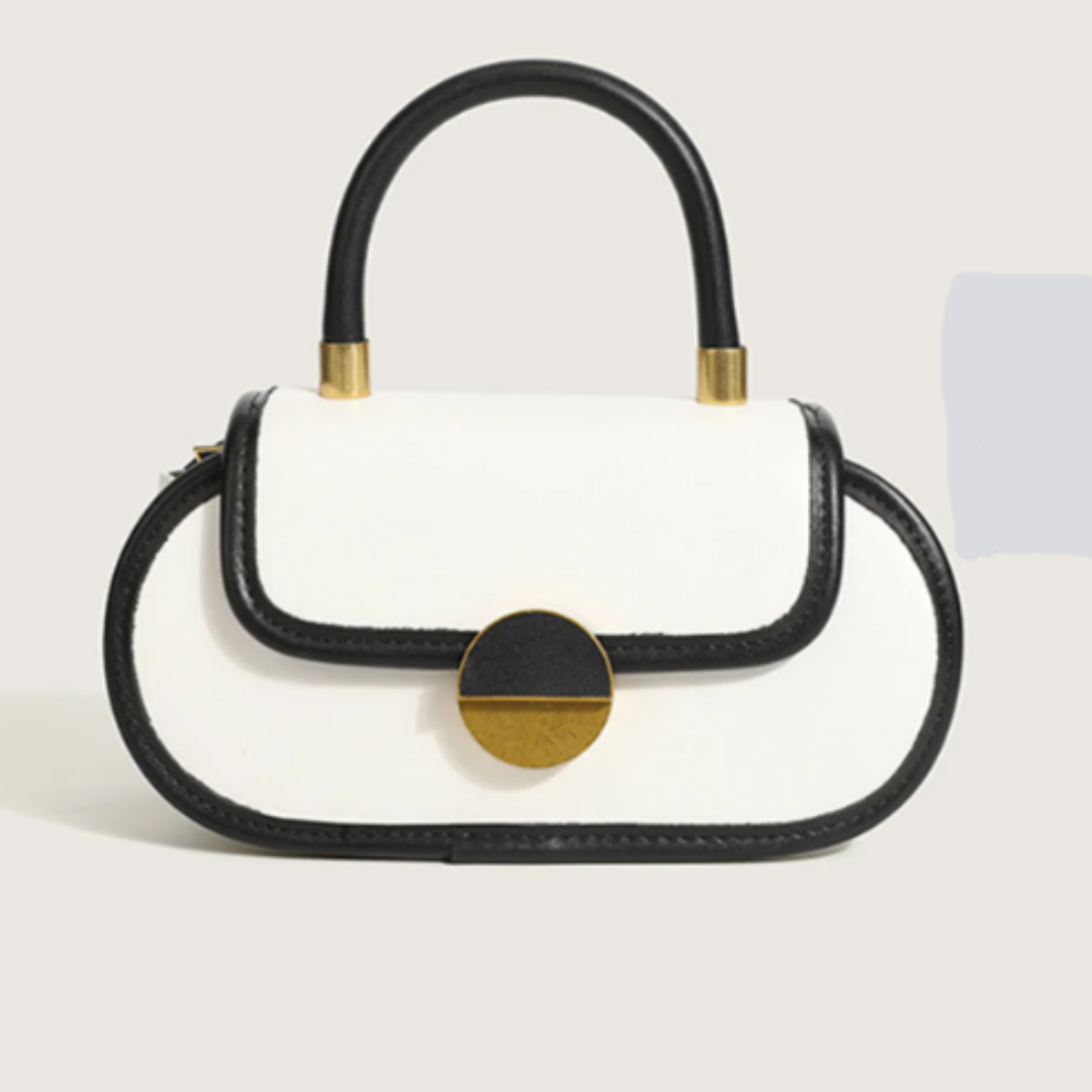 Stylish Color Block Oval Handbag with Crossbody Strap | women bags | Bags, crossbody bags, handbags, women crossbody bags, women handbags | ZiiZiiChic