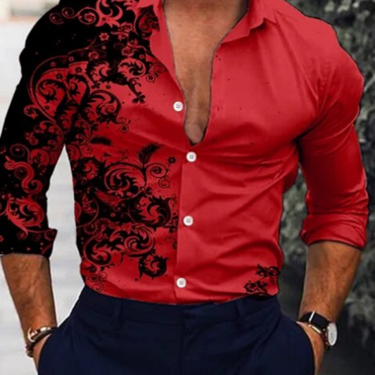 Fashion Luxury Shirts | Men Valentine Shirts | men long sleeve shirt, men long sleeve shirts, men shirt, men shirts | ZiiZiiChic